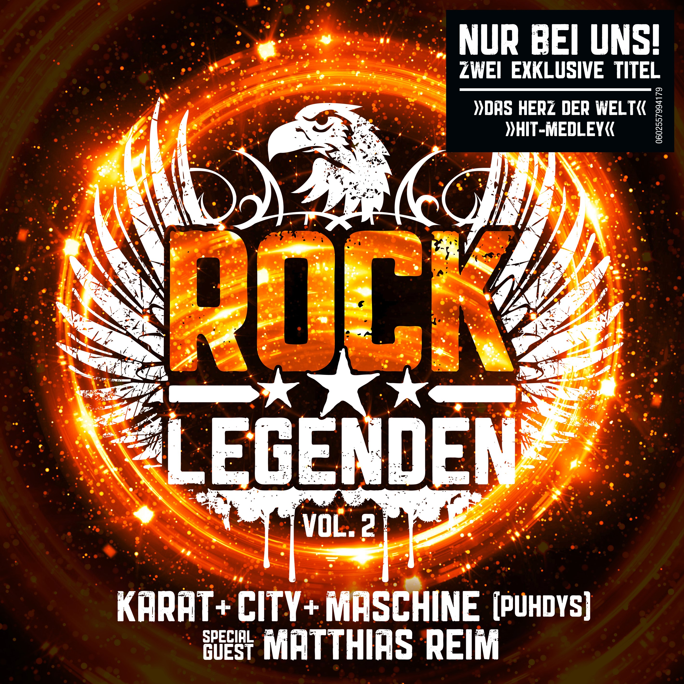 Karat, City, Maschine, Matthias Reim - Rock Legenden Vol. 2 (Exklusive Edition inkl. 2 Bonus Tracks)  - (CD)