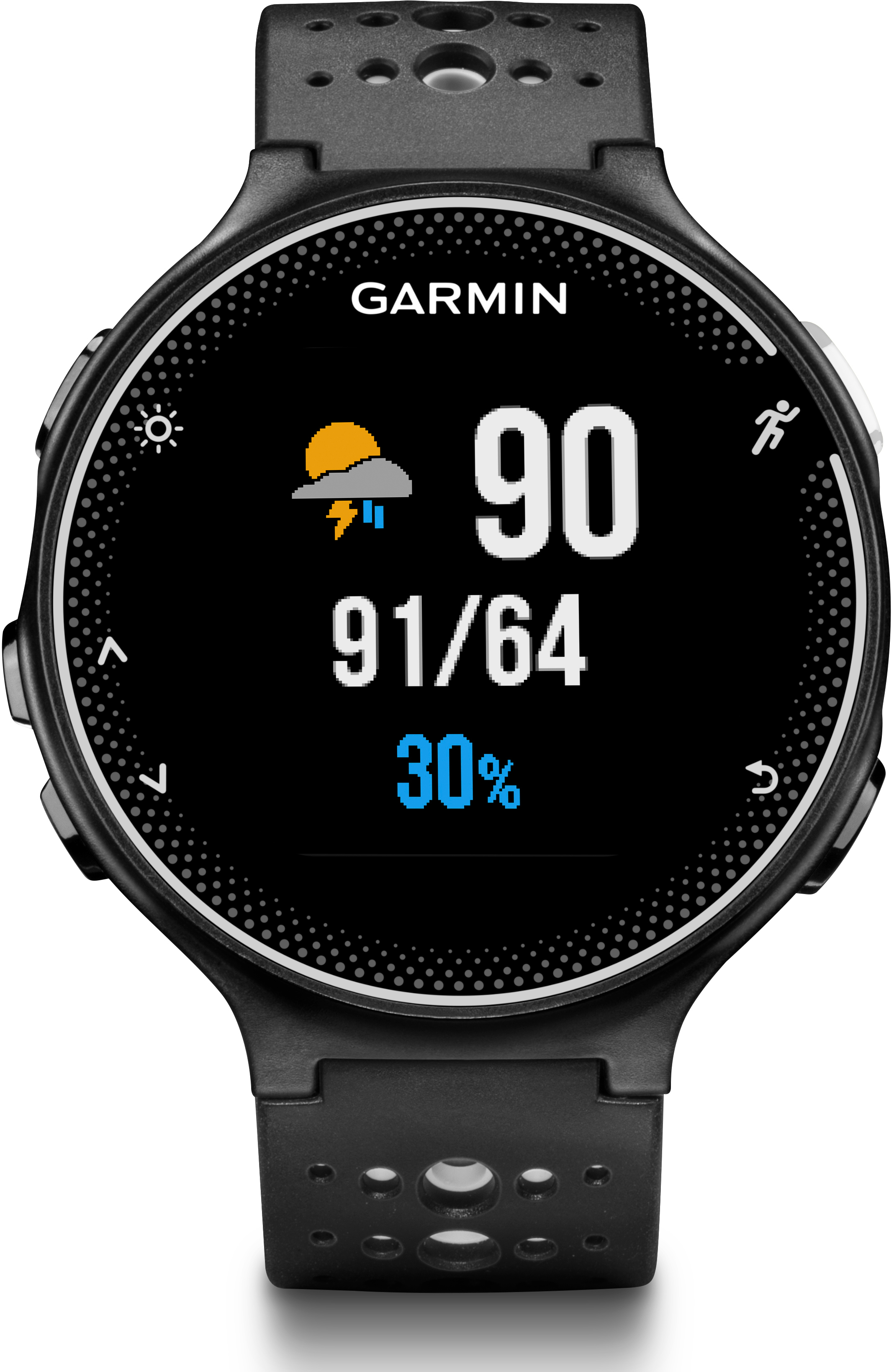 GARMIN Forerunner 230, Fitness Tracker, -, Schwarz/Weiß