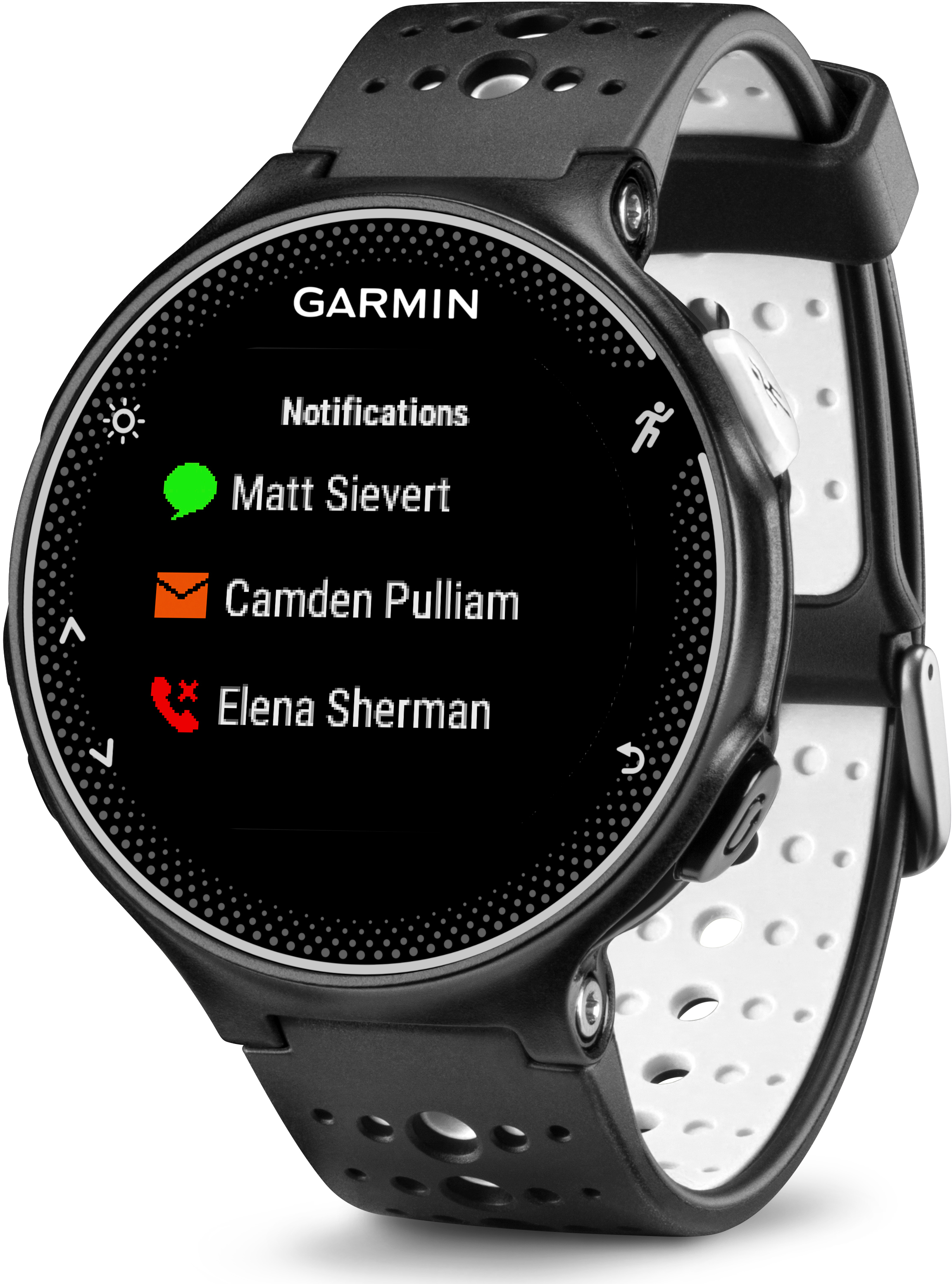 GARMIN Forerunner 230, Fitness Tracker, -, Schwarz/Weiß