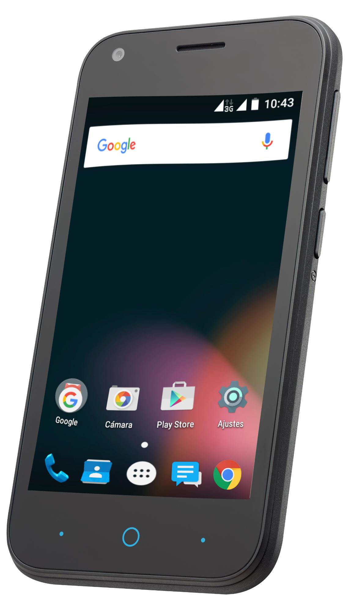 ZTE BLADE L110 8 GB Schwarz Dual SIM