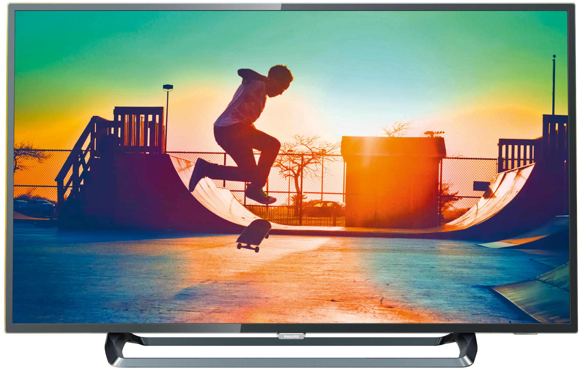 TV LED 50" - Philips 50PUS6262/12, Ultra HD 4K, HDR Plus, Ambilight 2 Lados, Smart TV, Negro