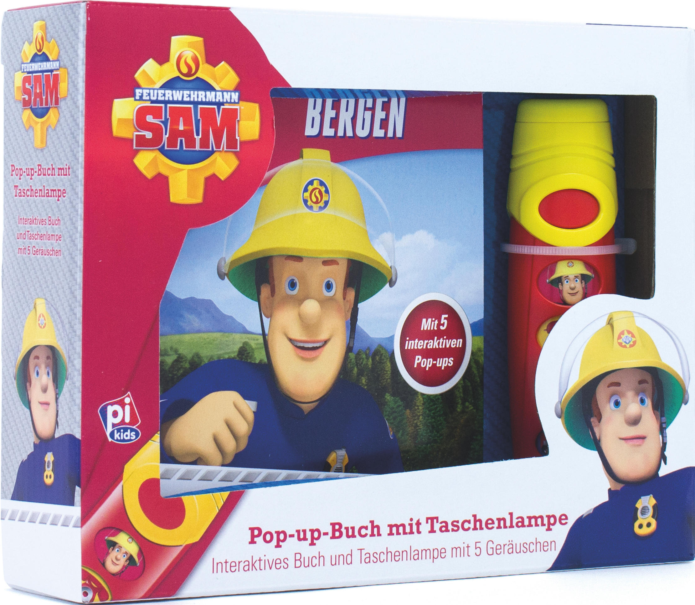 Feurwehrmann Sam - Feuer in den Bergen, m. Soundeffekten