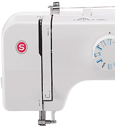 SINGER Nähmaschine Promise, weiß (1412) Nähmaschine (70 Watt, 12-Stiche, Freiarmnähen, Weiß)