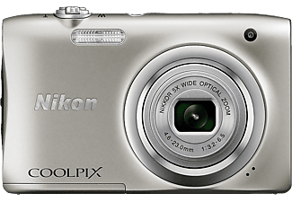 NIKON Coolpix A100 ezüst digitális fényképezőgép