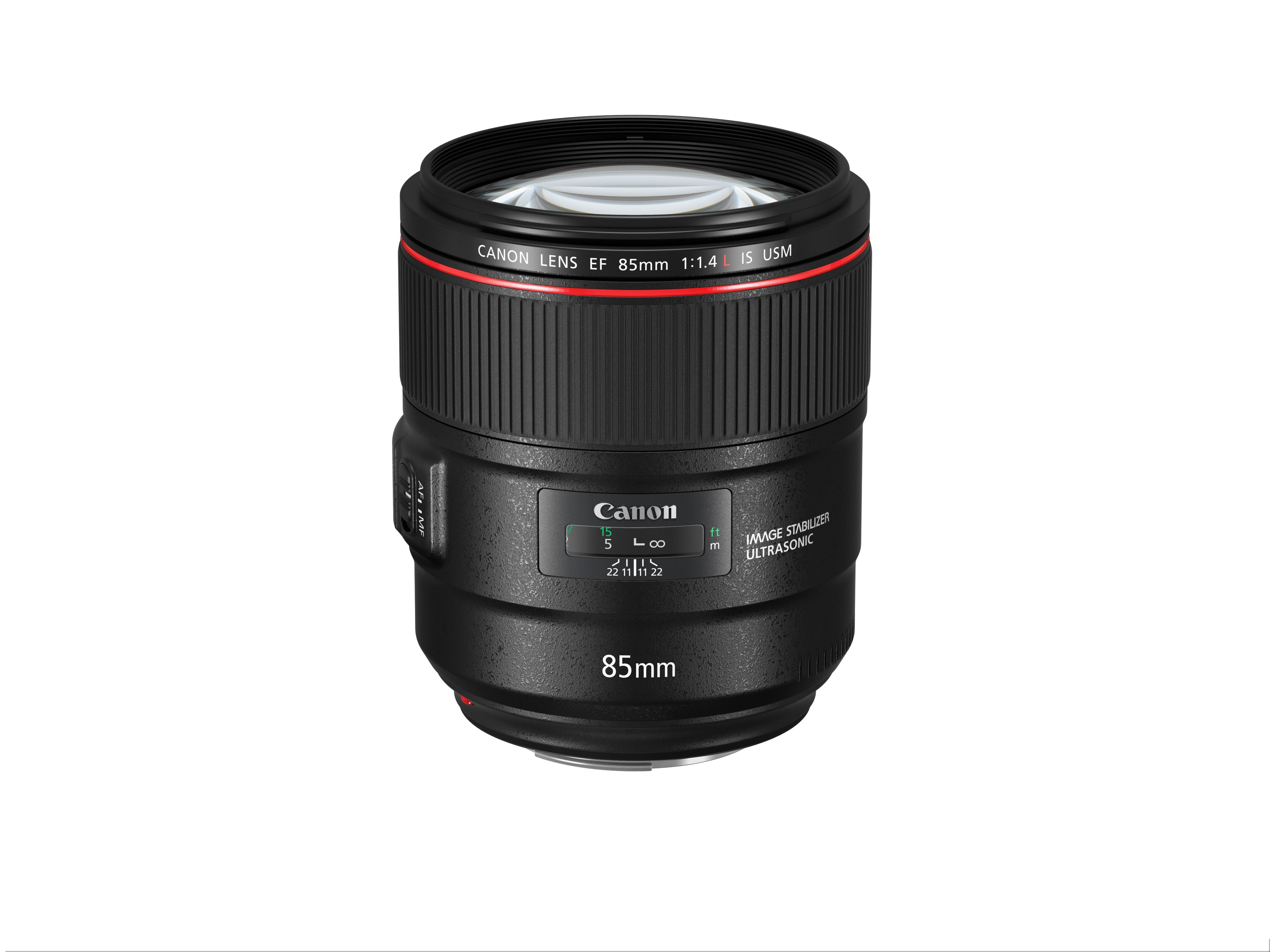 CANON 2217C005AA - 85 mm f/1.4 EF, IS, USM (Objektiv für Canon EF-Mount, Schwarz)
