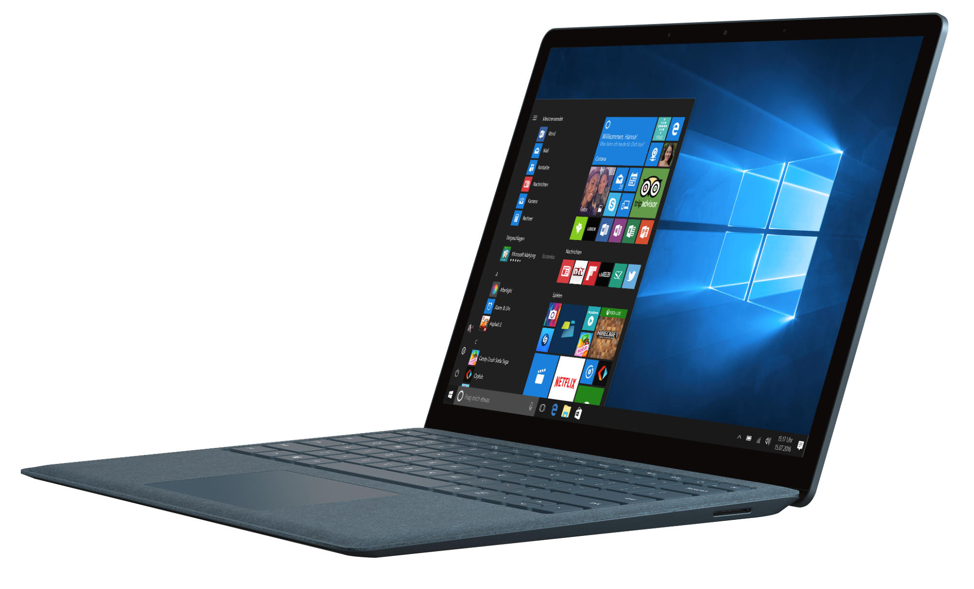 MICROSOFT Surface Laptop - 13,5 Zoll - Intel® Core™ i5 i5-7200U - 8 GB - 256 GB - Intel® HD 620 - Windows 10