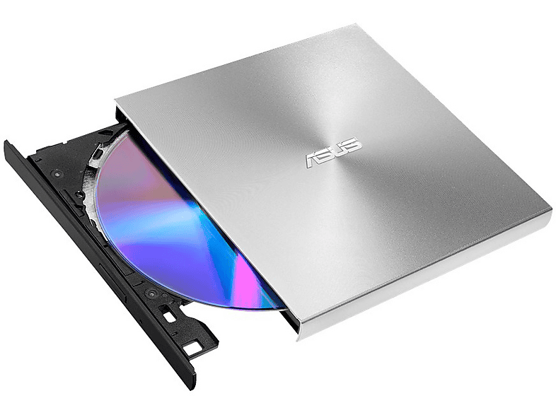 ASUS DVD Brenner ZenDrive U9M Ultra Slim, silber (SDRW-08U9M-U) — Foto 2 von 5