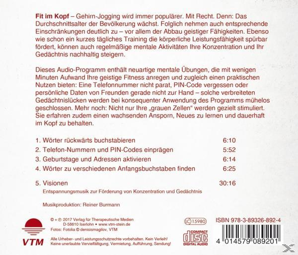 Stein Arnd - Fit im Kopf  - (CD)