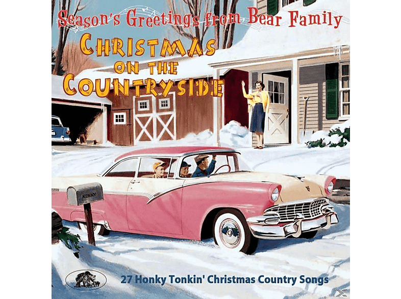 VARIOUS (CD) Tonkin\' Honky Countryside-27 On - - The Christmas