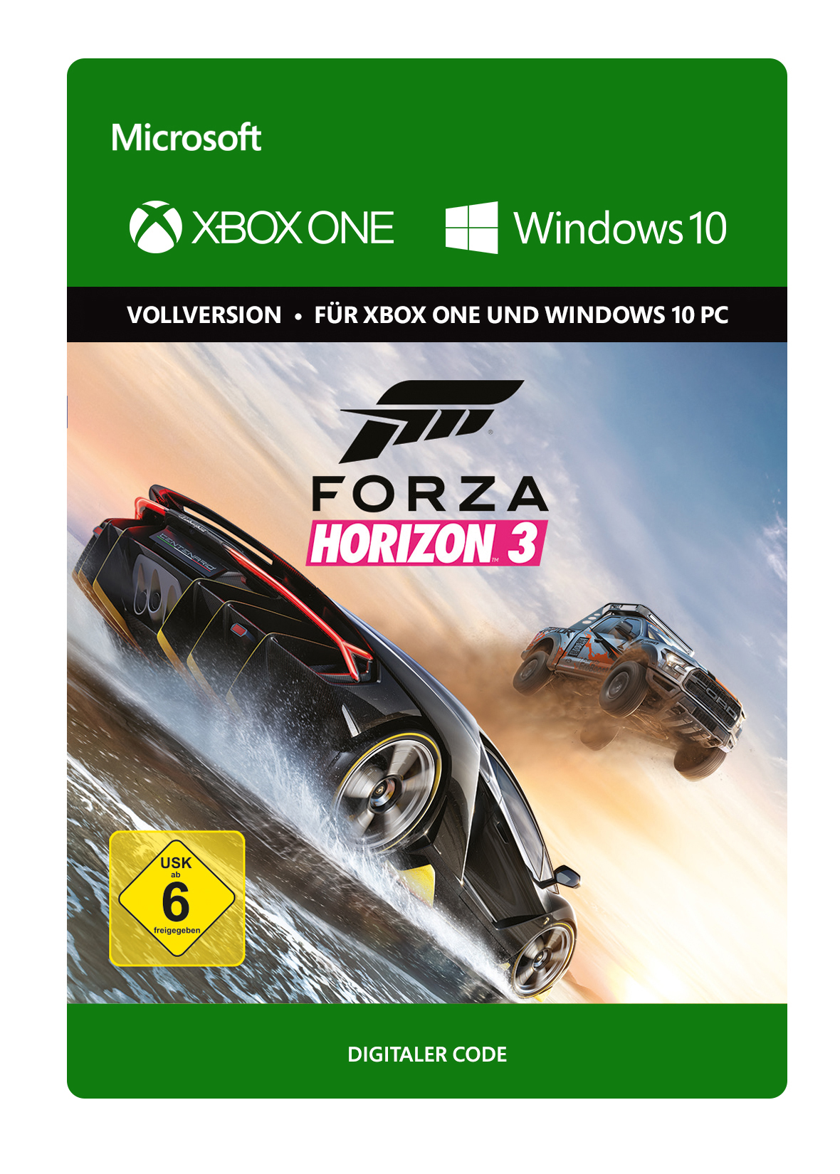MICROSOFT Xbox One S 500GB Konsole - Forza Horizon 3 Hot Wheels Bundle + FIFA 18