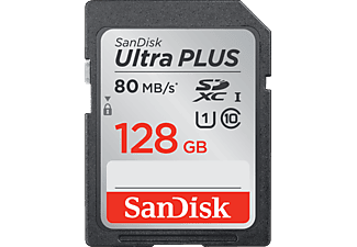 SANDISK Ultra Plus SDHC / SDXC 128 80 MB/s kopen? | MediaMarkt