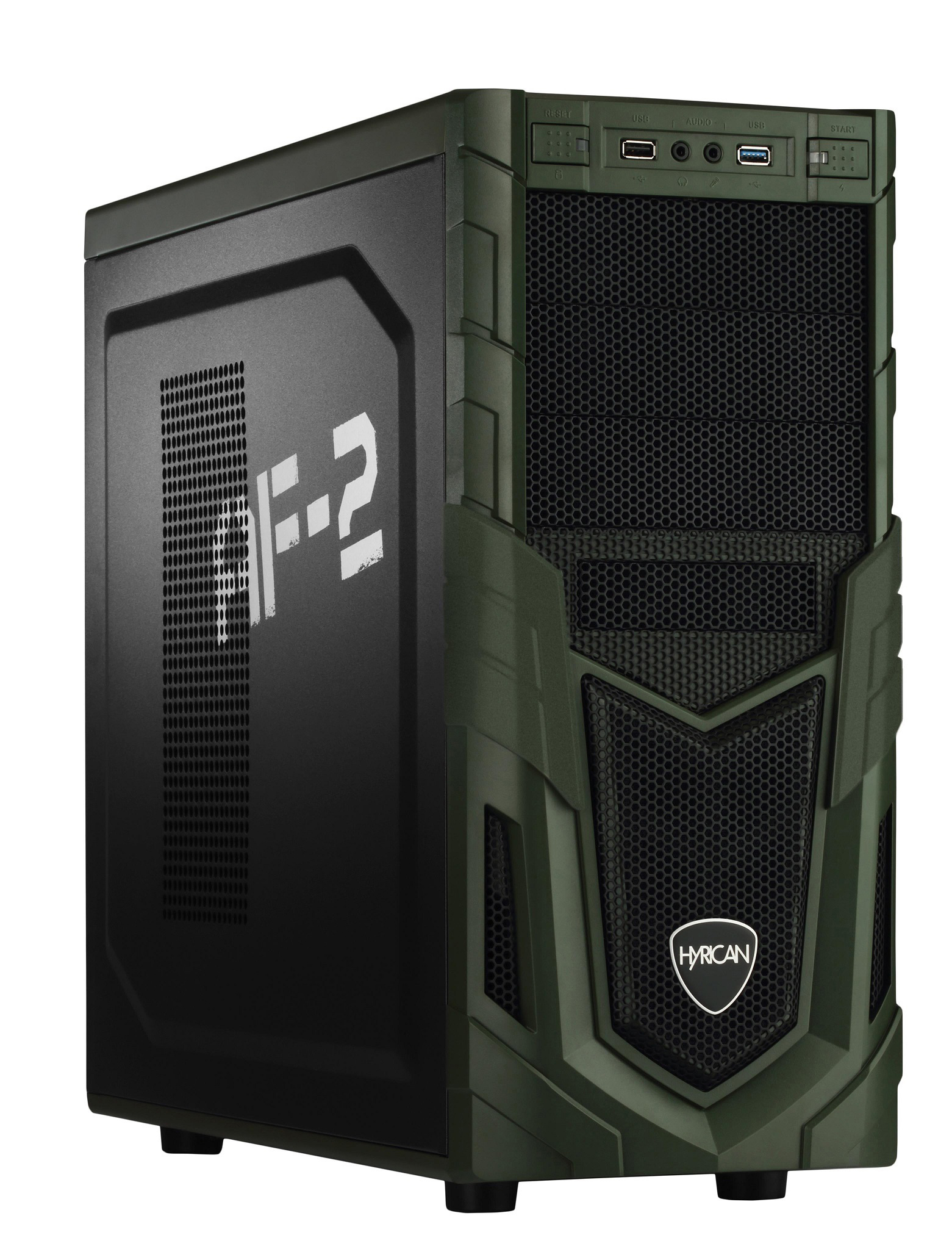 HYRICAN Military Gaming 5542 - Intel® Core™ i5 i5-7400 - 8 GB - 1 TB - NVIDIA GeForce® GTX 1050 - Windows 10 Home (64 Bit)