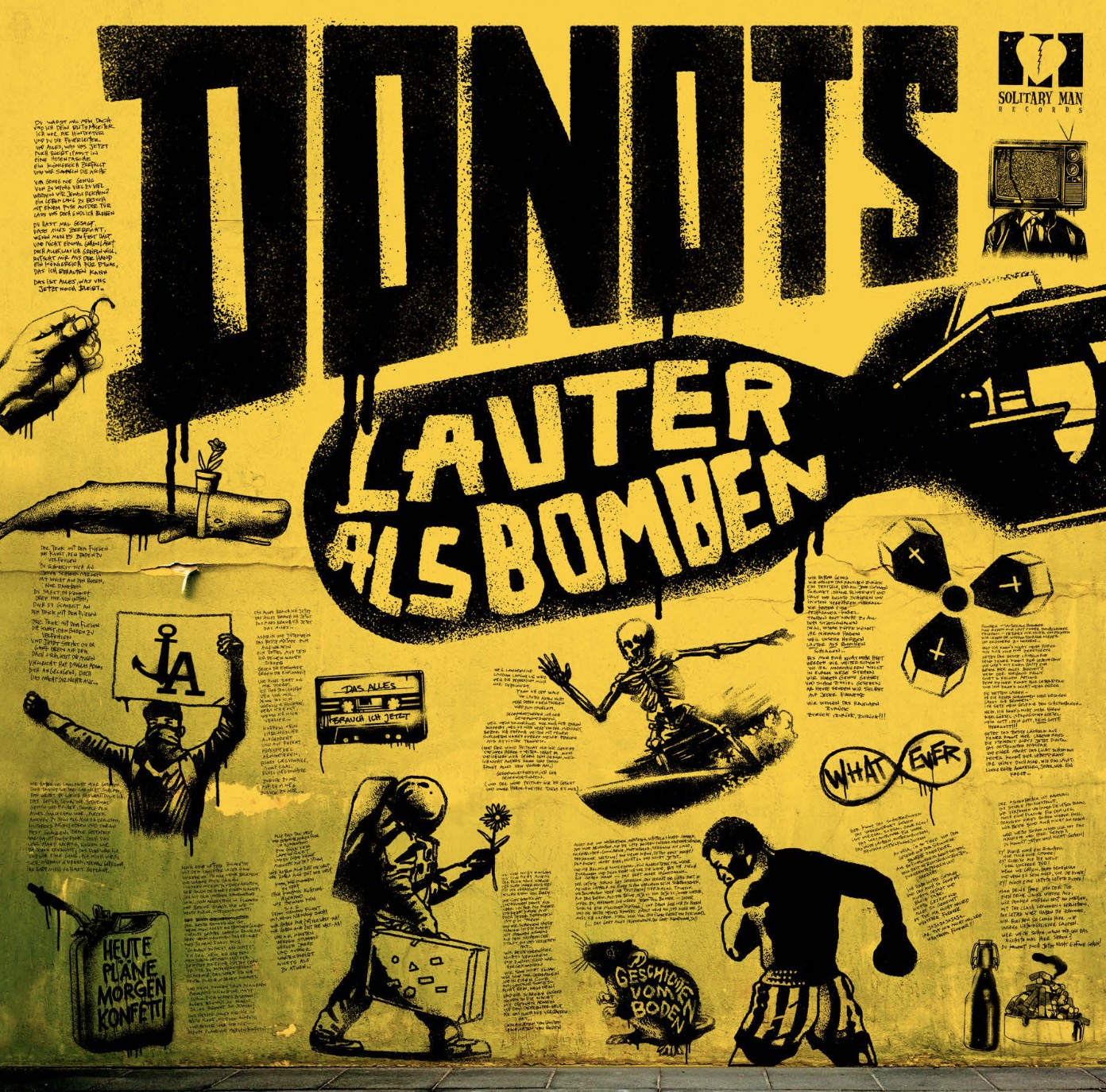 Donots - Lauter als Bomben (Limitierte Fan Box inkl. CD, Live DVD + Vinyl Single uvm.)  - (CD + DVD Video)