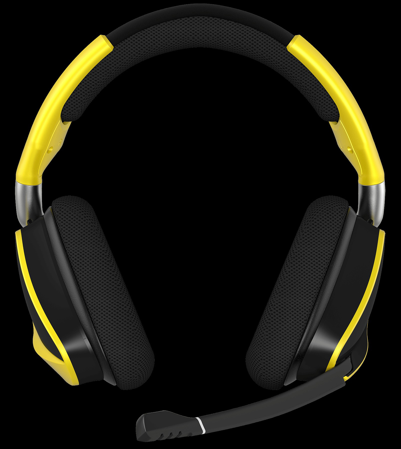 CORSAIR Void Pro RGB SE Premium Gaming Headset mit Dolby® Headphone 7.1, Over-ear Gaming Headset Gelb/Schwarz