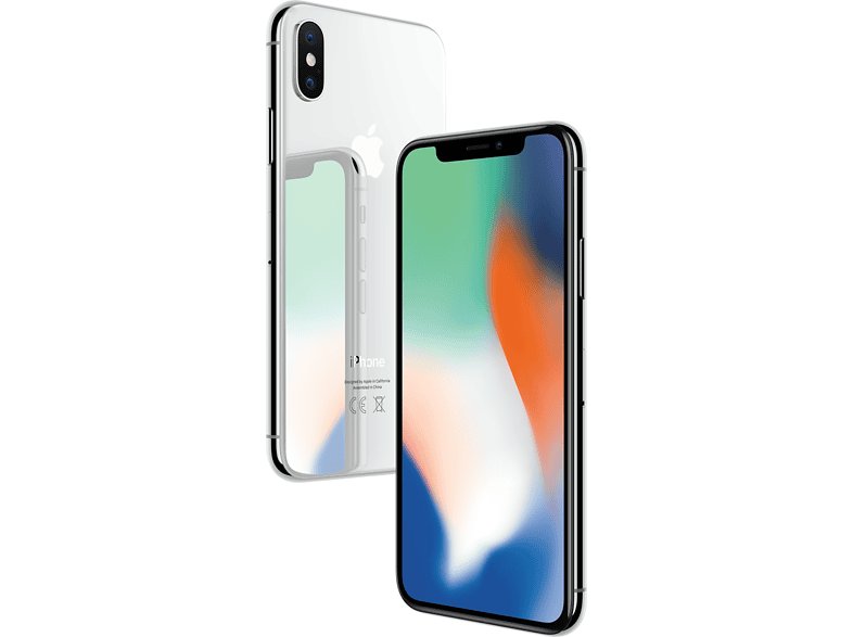 APPLE iPhone X 64 GB Silber 64 GB, Silber | MediaMarkt