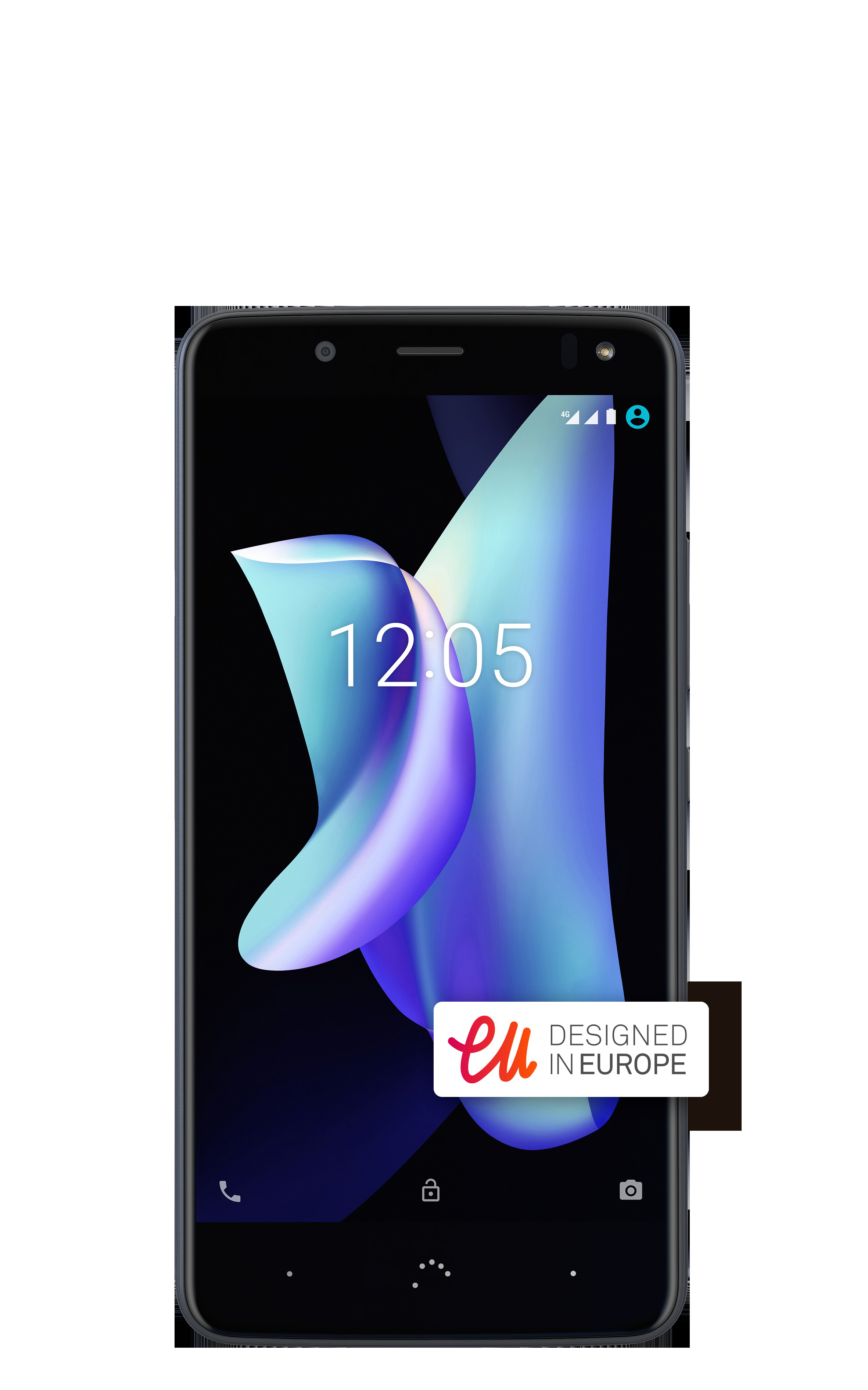 BQ Aquaris U2 16 GB Carbon Schwarz Dual SIM