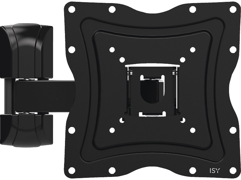 ISY IWB-3100 Wandhalterung, max. 48 Zoll, Schwenkbar, Neigbar, Schwarz