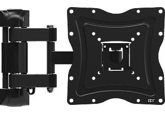 ISY IWB 3200 Wandhalterung, max. 48 Zoll, Schwenkbar, Neigbar, Ausziehbar, Schwarz TV ...