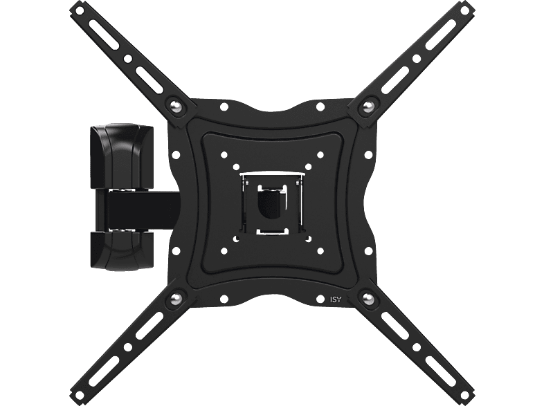 ISY IWB-3300 Wandhalterung, max. 65 Zoll, Schwenkbar, Neigbar, Ausziehbar, Schwarz | TV-Halterungen