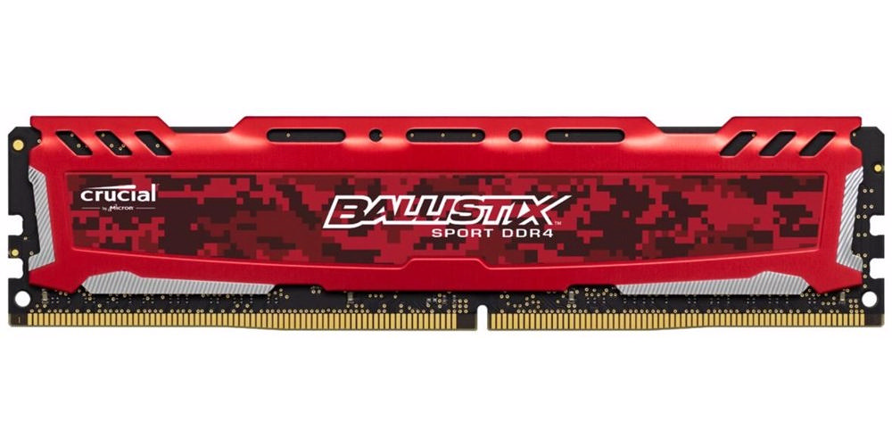 CRUCIAL 8GB DDR4 2666 MT/s (PC4-21300) CL16 DR x8 Unbuffered DIMM