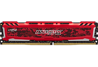 CRUCIAL 8GB DDR4 2666 MT/s (PC4-21300) CL16 DR x8 Unbuffered DIMM 288pin