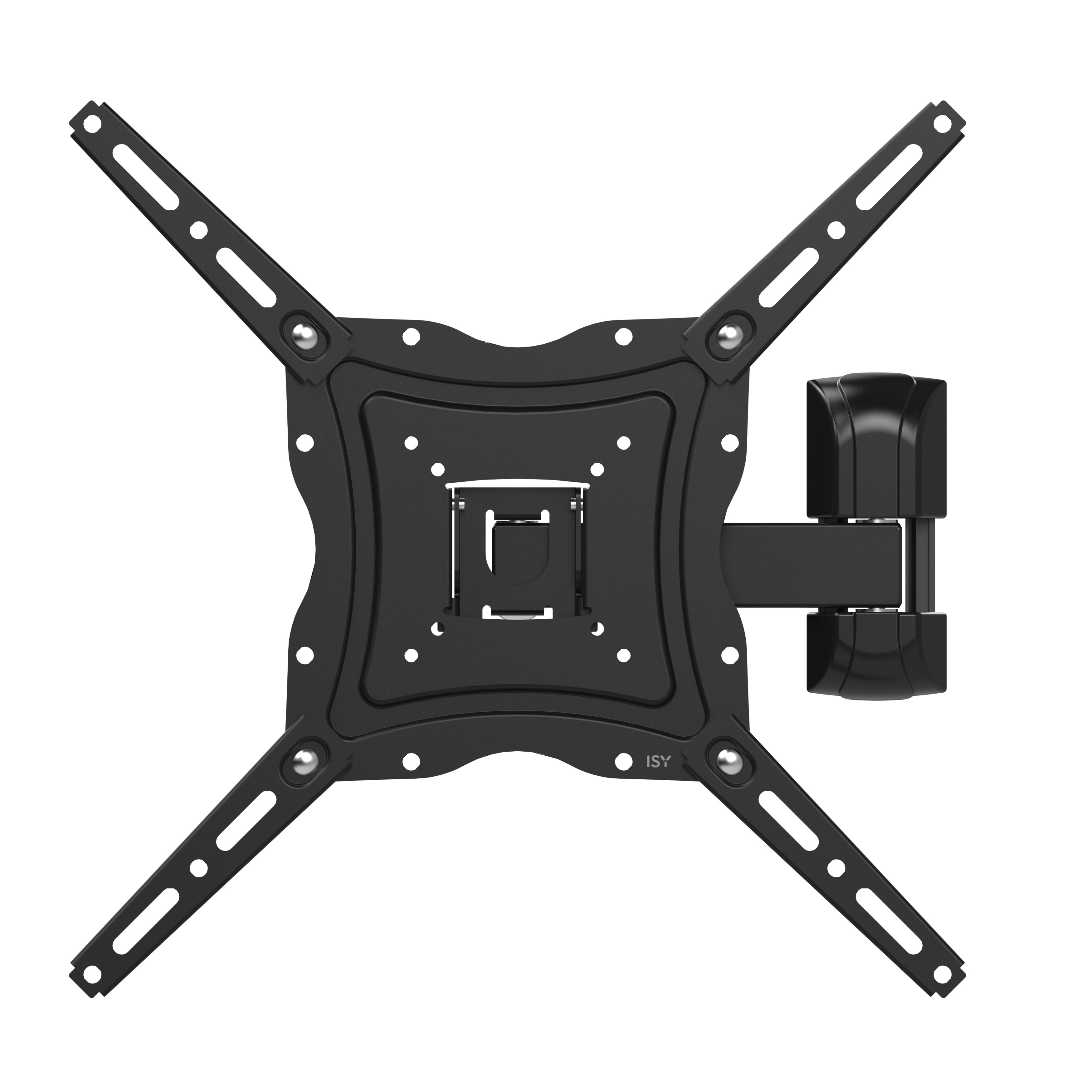 ISY IWB-3300 Wandhalterung, max. Neigbar, Schwenkbar, Schwarz Zoll, Ausziehbar, 65