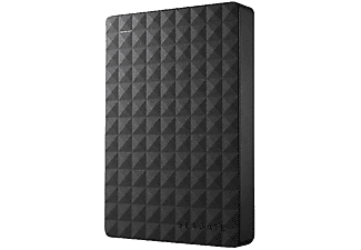 Disco duro 4 TB - Seagate 4TB Expansion Portable Drive, Externo, Negro