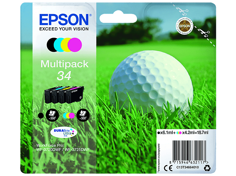 Epson 34 Inkt Multipack (C13T34664010)