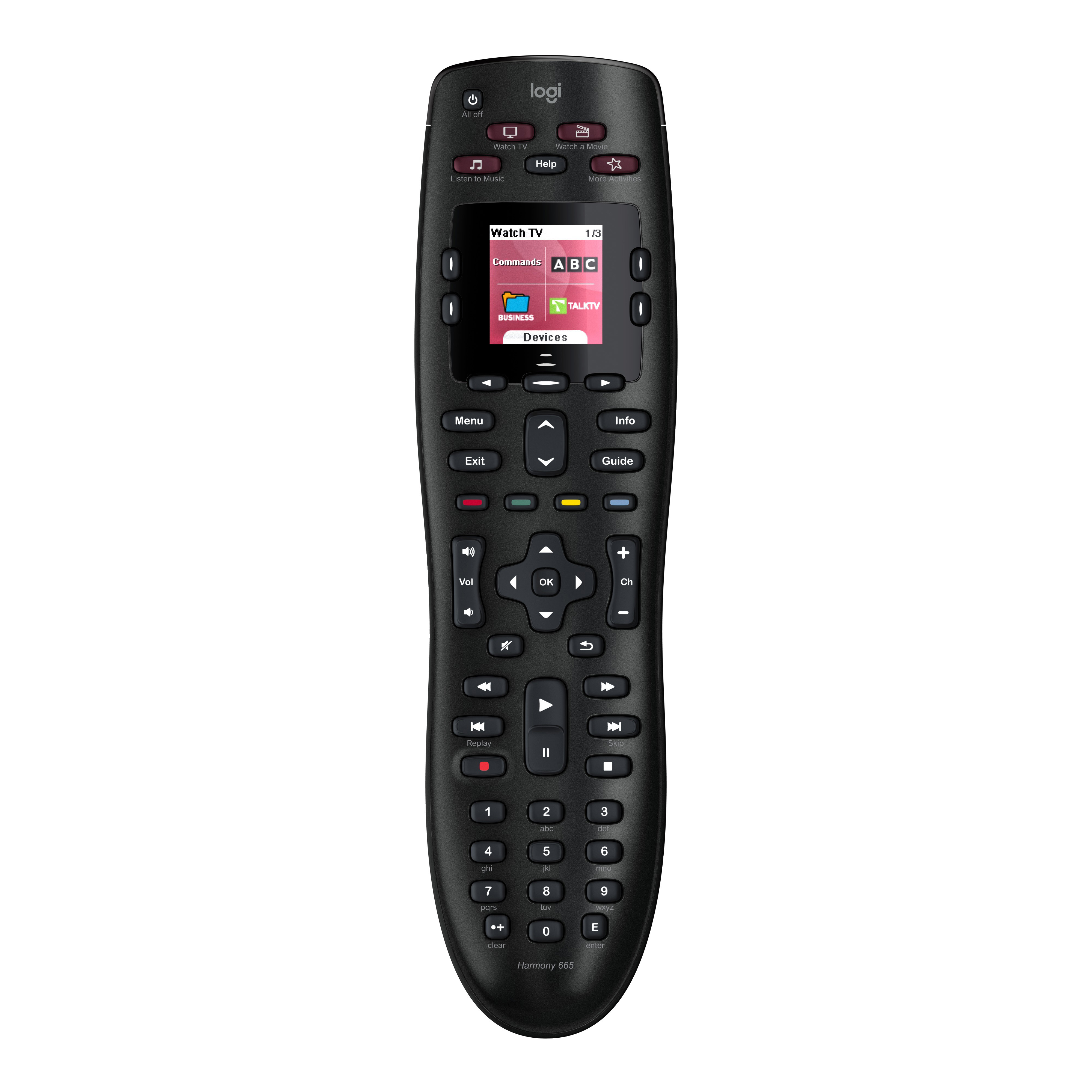 LOGITECH Harmony 665 Universalfernbedienung