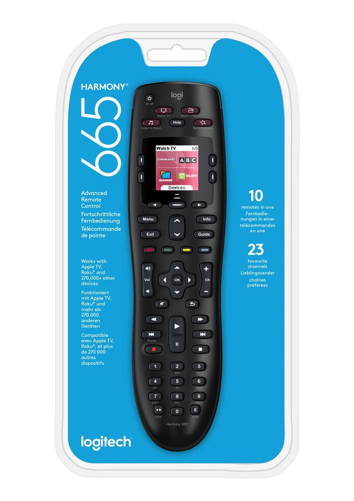 LOGITECH Harmony 665 Universalfernbedienung