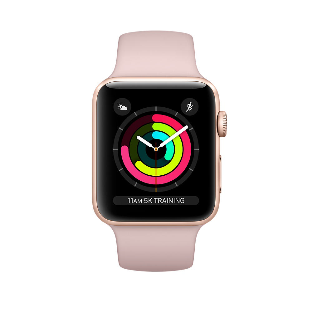 APPLE AW S3 GPS MQKW2TU/A 38mm Altın Rengi Alüminyum Kasa ve Kum ...