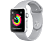 APPLE Watch Series 3 - Montre intelligente (140-210 mm, élastomère fluoré haute puissance, Argent avec bracelet de sport brouillard)