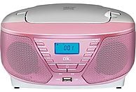 OK ORC 311 - Tragbares CD-Radio (AM, FM, Rosa)