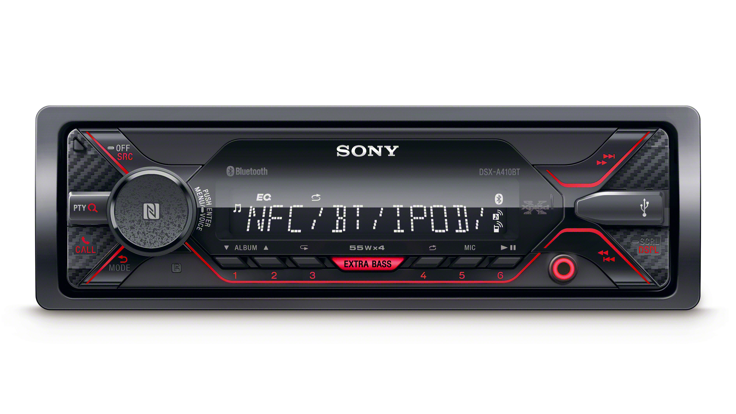 SONY DSX-A410BT Autoradio 1 DIN, 55 Watt