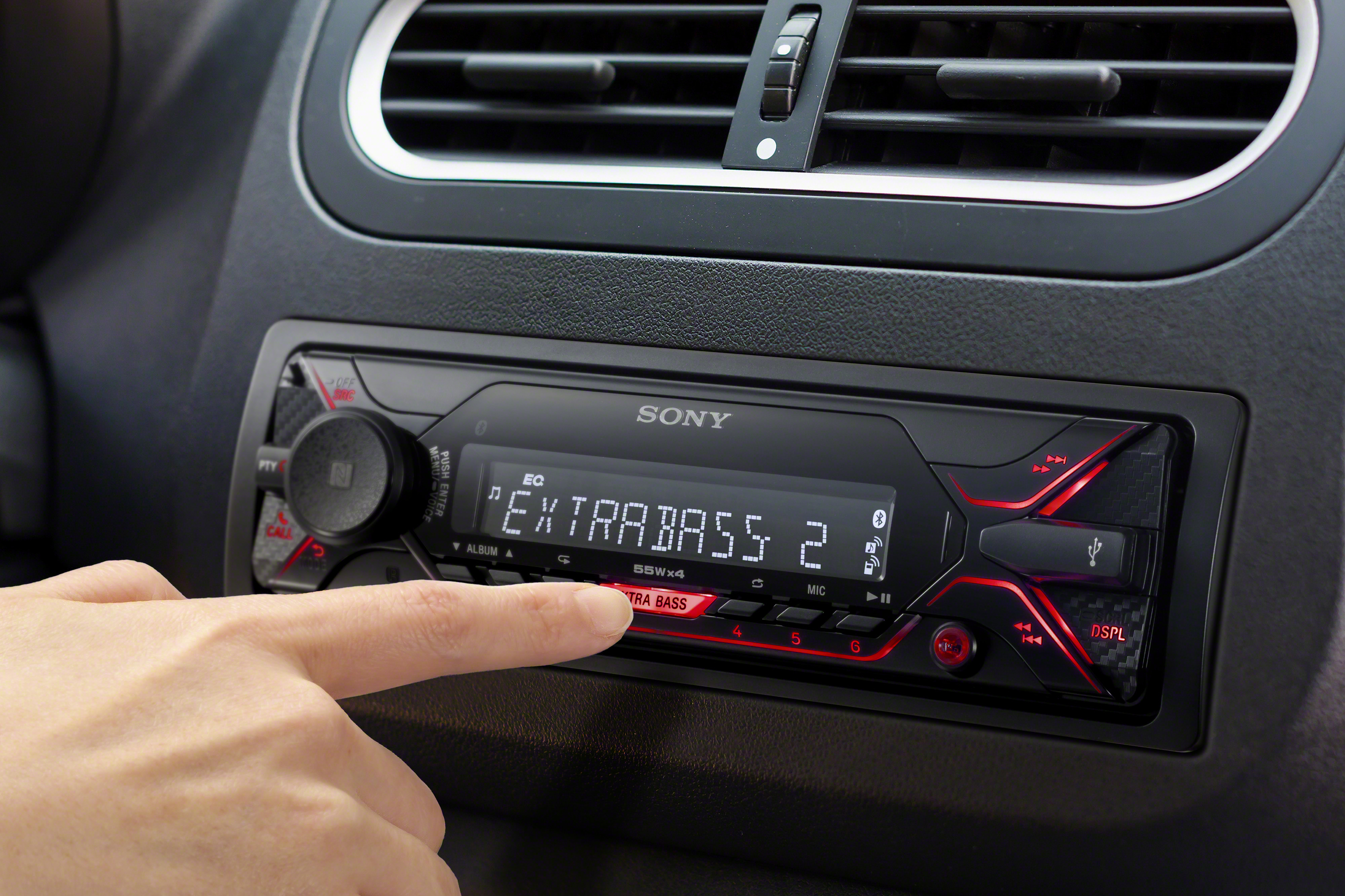 SONY DSX-A410BT Autoradio 1 DIN, 55 Watt