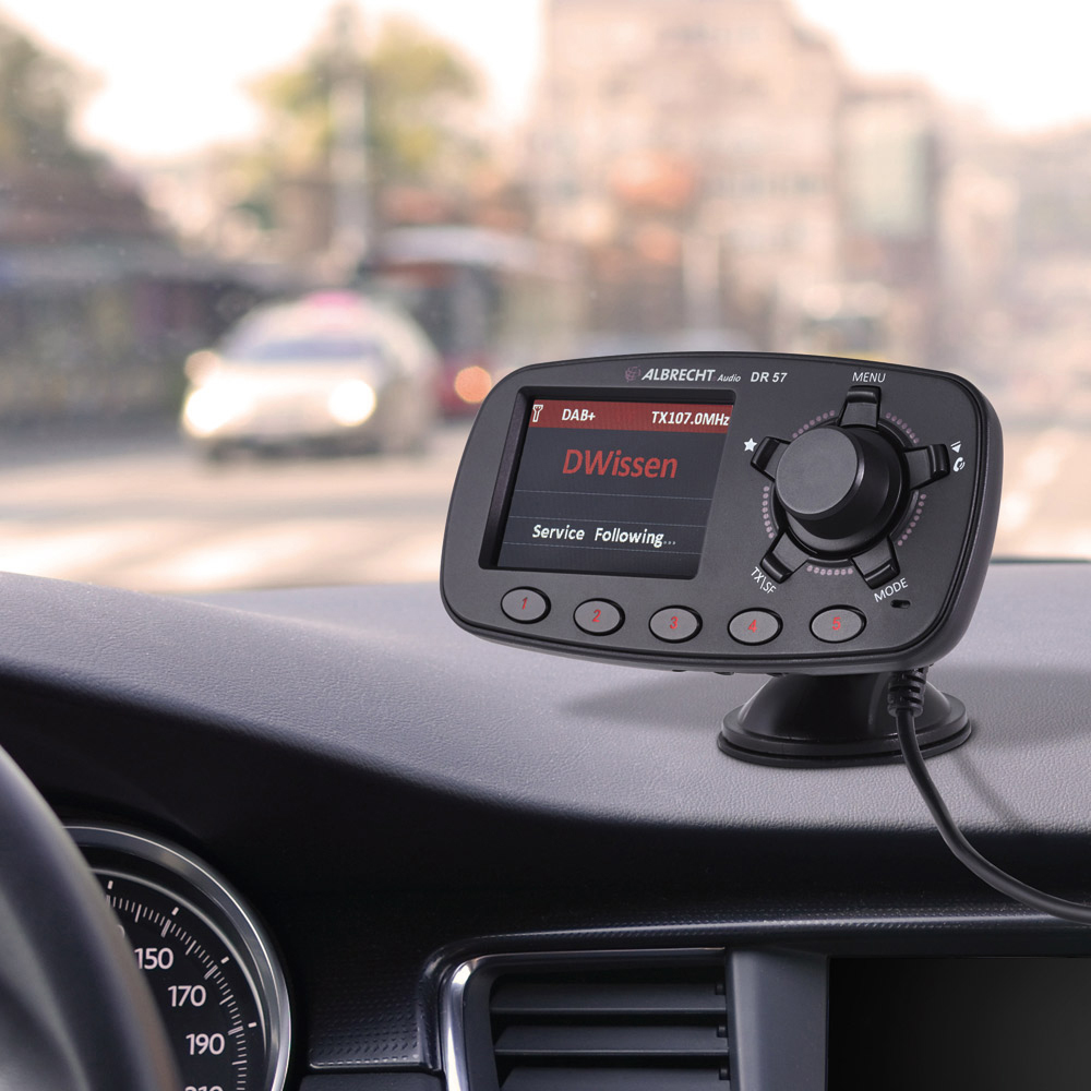 ALBRECHT DR 57 DAB+ Audio Adapter