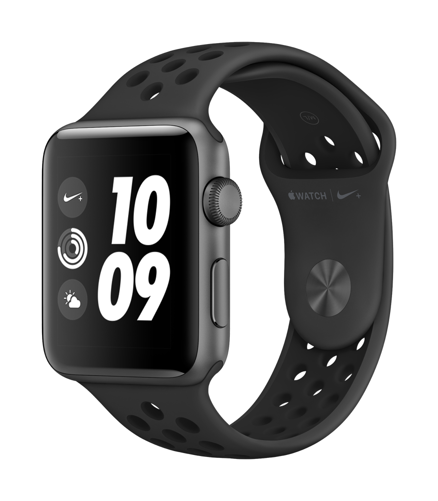 家具 Apple Watch 3  42mm APPLE Watch Series 3 Nike+ 42mm spacegrijs aluminium / antraciet