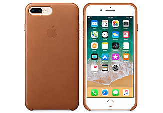 APPLE Leather Case iPhone 7 Plus / 8 Plus Bruin