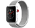 APPLE Watch Series 3 - Smartwatch (145-220 mm, Gewebtes Nylon, Silber mit Sport Loop Muschel)