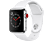 APPLE Watch Series 3 - Smartwatch (130-200 mm, Hochleistungs-Fluorelastomer, Edelstahl mit Sportarmband Soft Weiß)