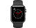 APPLE Watch Series 3 - Montre intelligente (130 - 200 mm, élastomère fluoré haute puissance, Noir space avec bracelet de sport en noir)