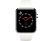 APPLE Watch Series 3 - Smartwatch (140-210 mm, Hochleistungs-Fluorelastomer, Edelstahl mit Sportarmband Soft Weiß)