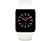 APPLE Watch Edition - Smartwatch (130-200 mm, Hochleistungs-Fluorelastomer, Weiß mit Sportarmband Soft Weiß/Kiesel)