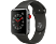 APPLE Watch Series 3 - Montre intelligente (140-210 mm, élastomère fluoré haute puissance, Gris space avec bracelet de sport en gris)