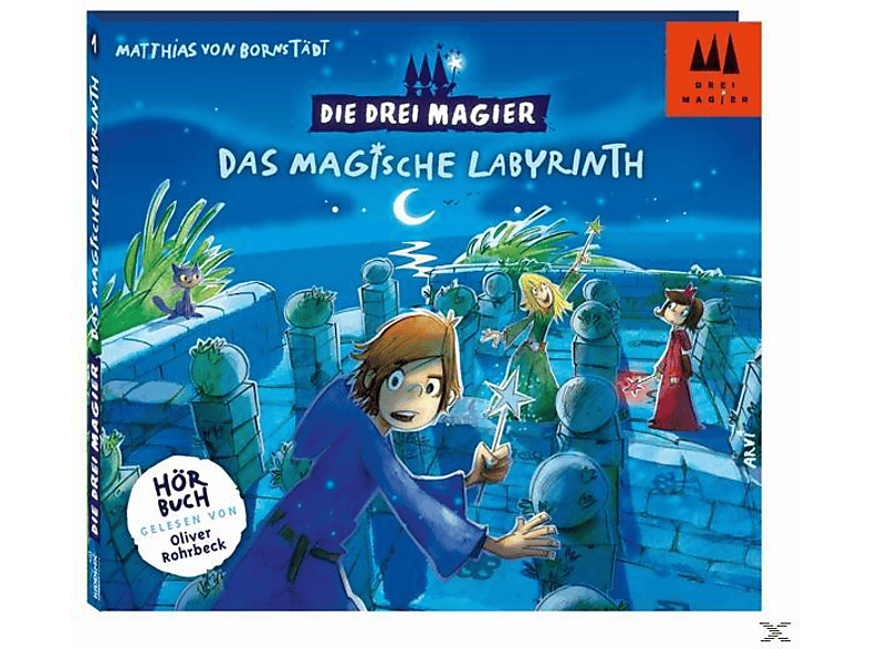 - magische Hörbuch-Das Drei (CD) Magier Labyrinth - Die