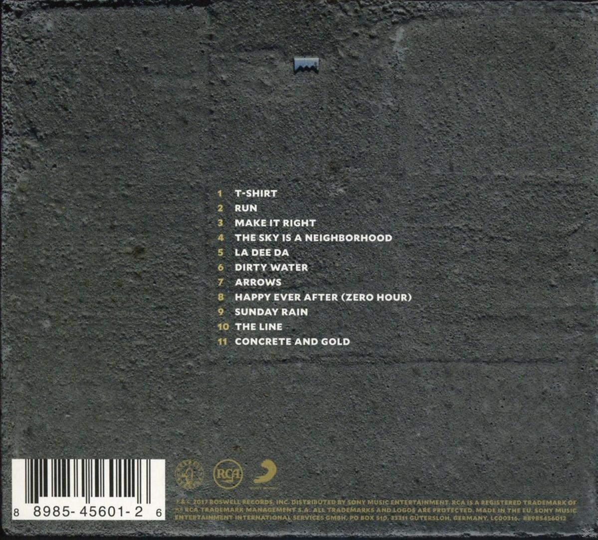 Foo (CD) Fighters Concrete and - - Gold