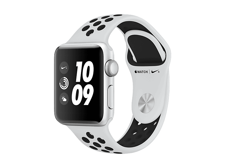 APPLE Watch Series 3 Nike+ 38mm zilver aluminium / pure platinum-zwart  sportbandje kopen? | MediaMarkt