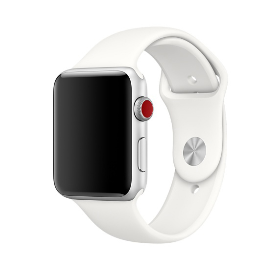 APPLE 42 mm Sportarmband, Armband, Soft Weiß