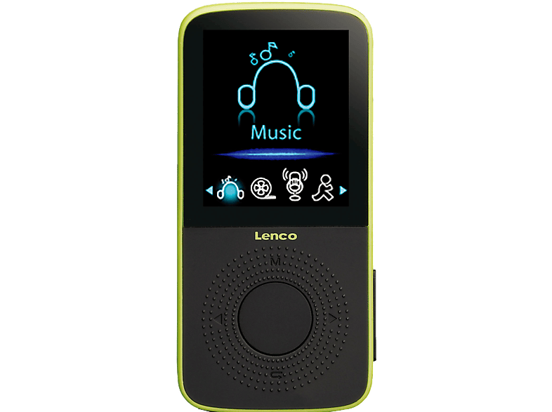 LENCO MP3-speler 4 GB Groen (PODO-153LM)