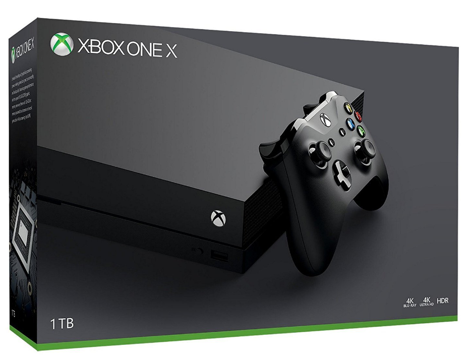 MICROSOFT Xbox One X 1TB Konsole (CYV-00009) 